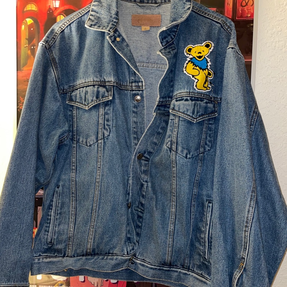 OVERSIZED CUSTOM DEMIN JACKET